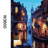 Pintura a Óleo Digital DIY Paisagem Personagem Pintura Decorativa Colorir Pintura a Óleo Pintura Diamante Atacado Transfronteiriço