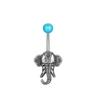Serie Animal Transfronteriza Uña para el Ombligo al Mayoreo Europea y Americana Acero Inoxidable Moda Zirconio Anillo para el Ombligo Joyería para Perforación