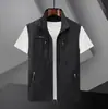 Colete Masculino de Secagem Rápida para Uso Externo - Primavera, Verão e Outono - Multibolsos - Fino - Roupa de Trabalho - Colete - Tamanho Grande - Fornecimento Direto da Fábrica