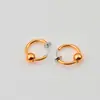 Venta Caliente Color Primavera Clip para Oreja Perforación Falsa con Perlas Pendientes Piercing de Oreja Anillo de Nariz Joyería Accesorios