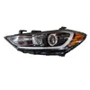 Para Hyundai Elantra 2017 2018 farol dianteiro de halogênio