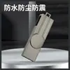 Pen Drive Metálico Portátil USB Personalizado com Logo da Empresa, Pen Drive USB à Prova d'Água 16G32G, Pen Drive USB Rotativo para Computador Atacado