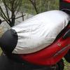 Capa de almofada de carro elétrico Protetor solar Bateria à prova d'água Capa de almofada de carro Capa de assento Almofada de isolamento térmico de motocicleta com tudo incluído Verão Universal