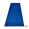 Azul onda pequena telha translúcida telha de aço colorido painel de policarbonato luz solar telha ondulada telha brilhante telha plástica telha transparente abrigo de chuva para carro