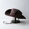 WN Chicas Picantes Japonesas Sombrero de Vaquero Occidental Viento Neutro para Mujer Sombrero de Pescador Protector Solar para Camping al Aire Libre Sombrero de Montañismo para Hombre