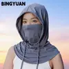 Chapéu de Sol de Aba Larga para Verão Feminino Modelo 2026 Protetor Facial Proteção UV Xale Chapéu de Sol Chapéu para Ciclismo ao Ar Livre Personalizado