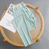 Leggings ultrafinos de seda de hielo para hombre, populares en Internet, mismos pantalones de máscara, boca abierta libre, corte ajustado, transpirables, pantalones de otoño para hombre