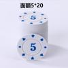 Fábrica Grande Flujo de Efectivo Fichas de Mahjong Tarjetas para Jugar Mahjong, Tarjetas de Ficha Antifalsificación para Salón de Mahjong, Fichas Moneda