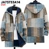 2025 Europeo y Americano Transfronterizo Nuevo Impresión Personalizada 3D Otoño e Invierno Moda Cálida Chaqueta de Pareja con Capucha Chaqueta de Algodón para Hombre