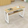 Mesas e Cadeiras Mesa de Treinamento Mesa Longa Simples Dupla Sala de Aula Mesa de Caligrafia para Alunos do Ensino Fundamental Mesa para Curso de Tutoria e Treinamento