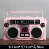 Modelos de Objetos Antigos Nostálgicos Retrô: TV Preto e Branco, Toca-Discos, Telefone, Celular Vintage, Adereços para Fotos, Decorações