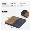 Posavasos Mármol Madera de Acacia Mármol Esterilla Aislante Cuadrado Redondo Negro Blanco Posavasos para Taza de Té Fábrica de Origen Venta al por Mayor