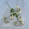 Flor Artificial de Mariposa y Flor de 18 Cabezas Múltiples Simulada para Decoración del Hogar, Celebración de Bodas, Flor de Seda al por Mayor Transfronteriza, Flor Artificial