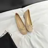 Sapatos de Salto Alto Quadrados com Laço e Bico Quadrado para Mulheres, Altura Aumentada de 5cm, Novidade Primavera 2026, Estilo Francês, Confortáveis, Sola Macia, Sapatilhas