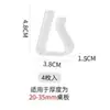Sujetadores antideslizantes para manteles de casa, clips de fijación transparentes, pinzas para manteles, clips antideslizantes, stock de fabricante al por mayor
