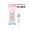LMLTOP Botella Atomizadora de Dibujos Animados, Botella Atomizadora PET de un Solo Uso, Botella Vacía, Colección de Botellas Recargables Cosméticas de Viaje