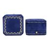 Flanela Octogonal Caixa de joias Phnom Penh Ring Box Colar Caixa de Moda Caixa de Joias Redondas Joias Atacado