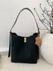 Cesta de Verduras de Gran Capacidad Bolso Cubo Súper Popular para Mujer 2025 Nuevo Bolso de Hombro Tote de Gama Alta para el Trabajo y los Viajes