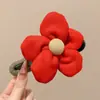 Pinza para el Cabello de Flor de Rosa Seca para Mujer, Estilo de Alta Gama, Nuevo Pinza Grande 2026, Pinza de Tiburón para Recoger la Mitad del Cabello