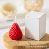 Conjunto de Presente em Caixa do Fabricante com Velas Perfumadas em Formato de Morango Atacado, Lembrancinhas de Festa de Aniversário, Decorações Aromáticas, Frutas Artificiais