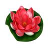 Lotus EVA Foam Lotus Leaf Home Fish Tank Pond Water Flutuante Decoração Flor Falsa Paisagem Lotus para Buda