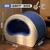 Bandeja para Gatos Extra Grande, Completamente Cerrada, a Prueba de Olores, Anti-Derrames de Arena, Inodoro para Gatos Tipo Cajón, Suministros para Gatos