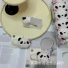 Súper Linda Florcita Rubor Muñeco Oso Panda Gigante Serie Pasador Accesorios para el Cabello Cuerda para el Cabello Flor de Panda Linda Broche