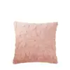 Fábrica de Origem Travesseiro Macio, Amigo da Pele, Que Não Solta Fiapos, Almofada Decorativa para Sofá de Sala de Estar com Textura de Pelo de Coelho Sintético