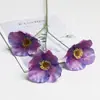 Novo modelo de flores artificiais: Flores de fada de 3 cabeças, flores artificiais para casamentos, flores artificiais para decorações de casamento e arranjos para feriados para shoppings
