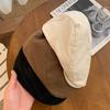 Sombrero Retro y Avanzado Estilo Británico para Mujer Verano Estilo Japonés Sombrero de Repartidor Rostro Pequeño Estilo Antiguo Anti-desgaste Lengua de Pato Sombrero Bailey