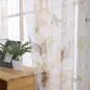 Vendas diretas da fábrica de Keqiao: estampa de borboleta colorida, estampa transparente, tecido de tela para janela para eBay e Amazon, novo produto Temu dropshipping