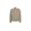 Suéter de Pana con Cuello Polo Estilo Old Money para Hombres y Mujeres en Otoño e Invierno Grueso de Punto Grueso Suéter Retro de Punto Trenzado