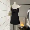 Shorts saia de cetim perolado com caimento, cintura baixa, DNA Doce e Picante, em linha A, para mulheres, shorts anti-exposição para primavera e verão