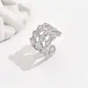 Brincos Geométricos Irregulares de Três Argolas Transfronteiriços, Sem Furo, Conjunto de Argolas de Luxo para Mulheres, Mais Vendido no Aliexpress