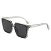 Nuevas gafas de sol de estilo coreano con montura grande para mujer, adecuadas para fotos callejeras con maquillaje natural, hacen que la cara se vea más pequeña, gafas de sol de protección solar de montura cuadrada a la moda transfronteriza
