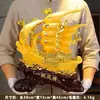 Adorno de Velero de una Vela Navegación Suave Manualidad Escritorio de Oficina Feng Shui Sala de Estar del Hogar Decoración de Gabinete de Vino