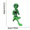 Estatua de Resina en Stock Transfronteriza Alien de Resina Ufo Gnome para Exteriores Adorno de Estatua de Jardín Adorno Ufo