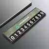 Adecuado para Land Rover Discovery Sport Range Rover Sport Velar Evoque Defender Placa de Número de Teléfono de Estacionamiento Temporal