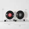 Gramófono Retro Vertical Simple Disco de Vinilo Lujo Ligero Adorno Creativo Modelo Escritorio Sala de Estudio Modelo Sala Venta