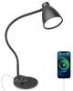 Lámpara de Sensor LED para Sala de Estar y Dormitorio con Protección Ocular, Lámpara de Escritorio USB para Leer y Estudiar, Lámpara LED de Tubo Grande con Iluminación de Nivel AA Nacional