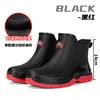 Botas de Lluvia Cortas de Moda Transfronterizas para Hombre, Zapatos Impermeables Versátiles de Estilo Japonés para Pesca al Aire Libre, Zapatos de Goma Antideslizantes para Cocina para Hombre