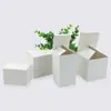 Caja de papel con mini pestillo tipo caja blanca transfronteriza, caja de embalaje de cartón blanco universal en stock, caja de color personalizada multimaño, caja de cosméticos