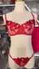 Europa y Estados Unidos pequeño bordado de flores frescas ropa interior sexy sujetador sexy Amazon traje sexy damas 23171