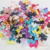 Moños Pequeños de Cinta Atados a Mano, Accesorios para el Cabello de Niños, Accesorios para Ropa, Muñecas de Joyería, Moños para Lencería