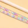 Moda Transfronteriza Europea y Americana Joyería de Cintura Versátil Color Caramelo Doble Capa Cadena de Pantalón de Resina de Color Retro de Alta Calle