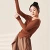Roupas de Prática de Dança Moderna para Professoras, Estilo Adulto, Caimento Justo, Cordão, Conjunto de Dança Chinesa