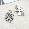 Accesorios para Joyería DIY Aleación de Zinc Estrella Trébol de Cuatro Hojas Colgantes Pendientes Hechos a Mano Collares Colgantes Fabricante Mayorista Venta Directa