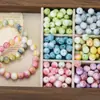 Cuentas de porcelana de dos tonos de 10 mm con patrón de dragón, cuentas redondas, cuentas sueltas, joyería hecha a mano para DIY, pulsera, collar, accesorios para enhebrar