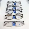 Gafas Weishano de Gama Alta para Estudiantes, Montura de Tr90, Color Progresivo, Gafas Rectangulares Ultraligeras, Montura de Gafas Danyang