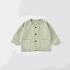 Ropa de Abrigo Jingqi para Bebé Primavera y Otoño 2025 Nuevo Estilo Cárdigan de Otoño Tops para Niños y Niñas Ropa de Bebé Ropa de Otoño a la Moda